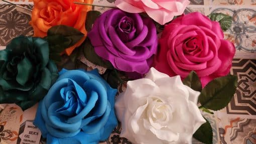 Flor flamenca mediana
