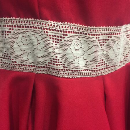 Traje de flamenca rojo - Imagen 2