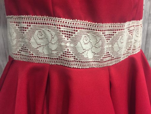 Traje de flamenca rojo - Imagen 2