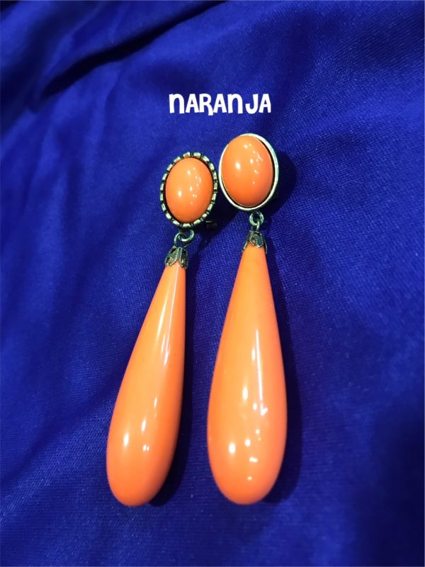 Pendientes de flamenca lagrima 999