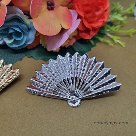 Broche flamenco abanico