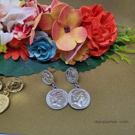 Pendientes de monedas