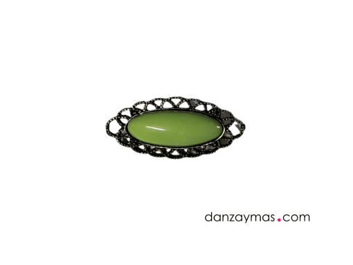 Broche flamenco ovalado