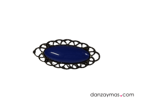 Broche flamenco ovalado