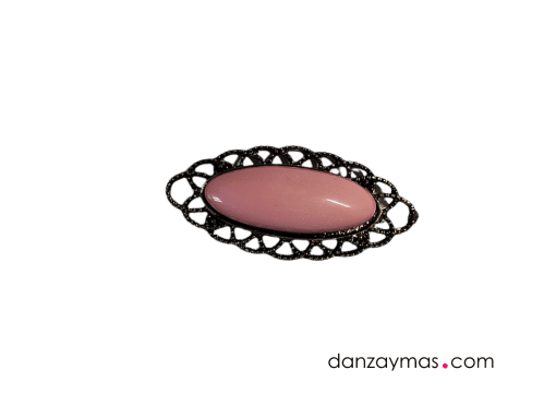 Broche flamenco ovalado