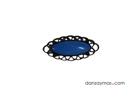 Broche flamenco ovalado