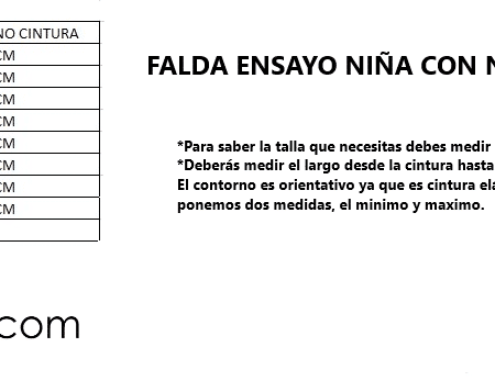 Falda flamenca barata niña 1234 - Imagen 2