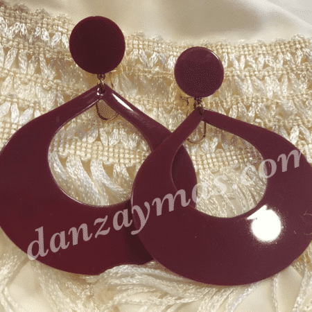 Pendientes de flamenca 5 colores.