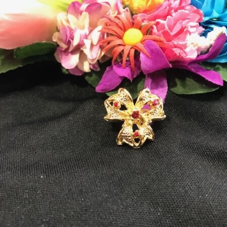 Broche traje regional Murciano con forma de flor pequeño