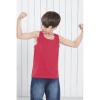 Camiseta de algodón para niño con tirante ancho y escote redondo, un complemento para hacer deporte en cualquier ocasión