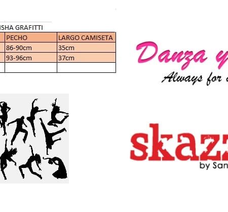 Camiseta baile moderno Sansha - Imagen 2