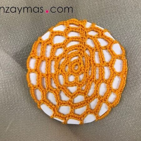 Redecilla moño en crochet