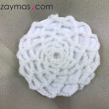 Redecilla moño en crochet