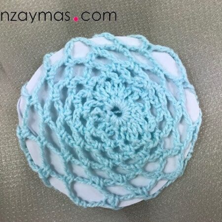 Redecilla moño en crochet