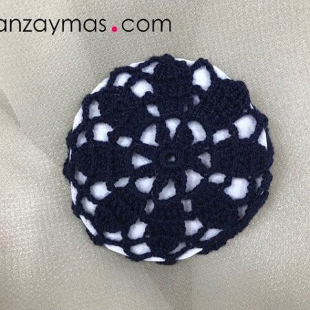 Redecilla moño en crochet