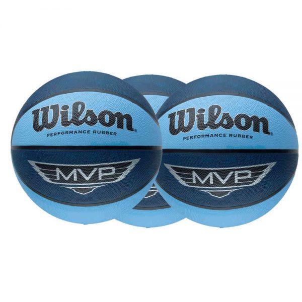 Balón baloncesto Wilson fabricado en goma para facilitar el agarre de 76cm