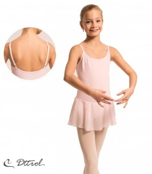 Maillot ballet con falda de gasa Dansez-Vous