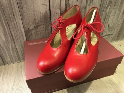 Zapatos de flamenca Cuatro Vientos de Begoña Cervera