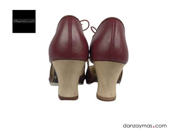 Zapatos de flamenco Begoña Cervera Escote 227