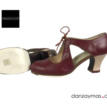 Zapatos de flamenco Begoña Cervera Escote 227