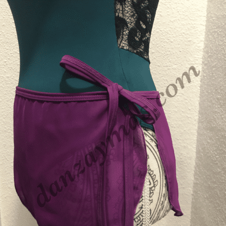 Falda ballet niña morada 1182 - Imagen 3