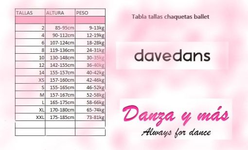 Chaqueta para ballet cruzada 6623 - Imagen 2