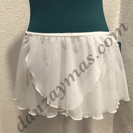 Falda clásico ballet blanca niña 1183