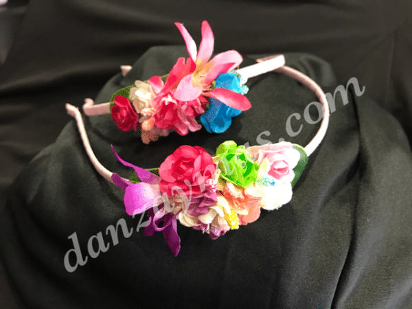 Diademas de flores para traje regional 175