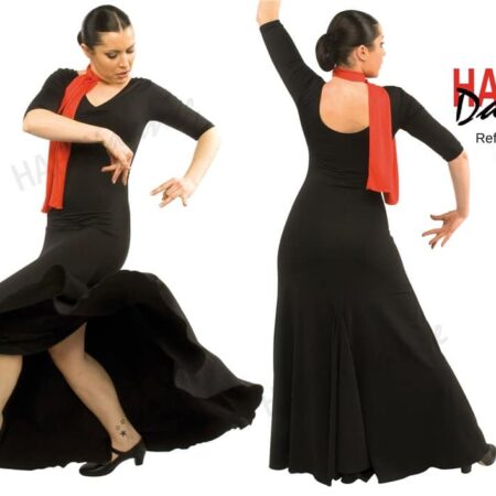 Vestido de ensayo flamenco