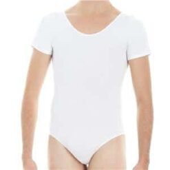 Maillot ballet niño blanco confeccionado en algodón, ya puedes ensayar con el maillot que mejor le va a tu cuerpo!!!!