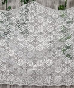 Mantilla blanca adulta