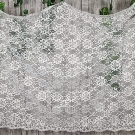 Mantilla blanca adulta