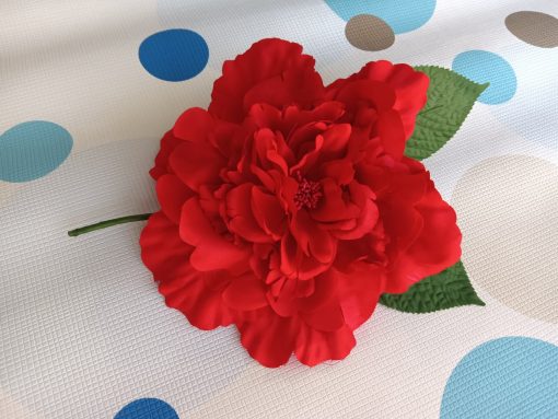 Flor flamenca grande con pistilos