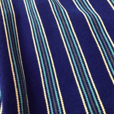 Refajo de listas azul para señora para combinar con el pico y delantal de color