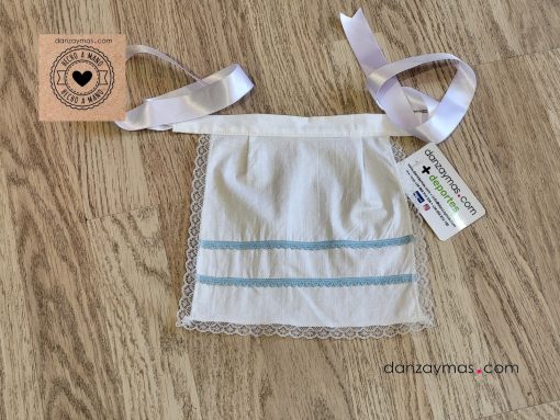 Delantal para bebe huertana