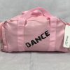 Macuto ballet niña rosa de polipiel con varios bolsillos para llevar todo lo que necesites a tus clases de baile