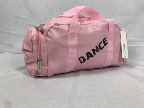 Macuto ballet niña rosa de polipiel con varios bolsillos para llevar todo lo que necesites a tus clases de baile