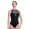 Maillot ballet mujer negro luf 460