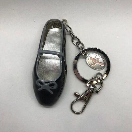 Llavero zapatilla de ballet en tres colores
