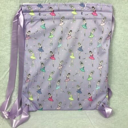 Bolsa ballet niñas de colores para colgar a la espalda