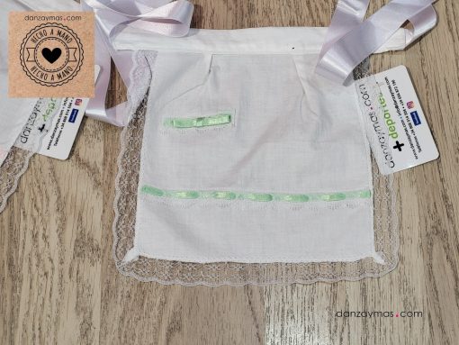 Delantal de huertana bebe