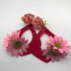 Pendientes de flamenca con flores para complementar tu traje flamenco