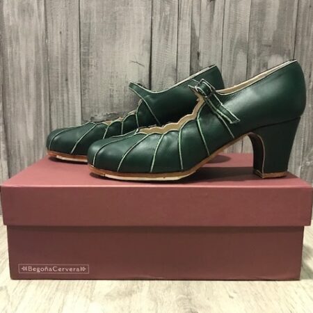Zapatos para flamenco Begoña Cervera Acuarela