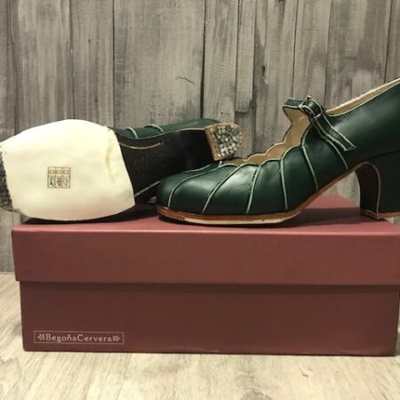 Zapatos para flamenco Begoña Cervera Acuarela