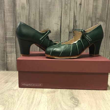Zapatos para flamenco Begoña Cervera Acuarela