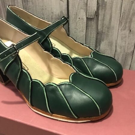 Zapatos para flamenco Begoña Cervera Acuarela