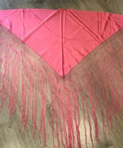 Pico huertana señora rosa flecado a mano