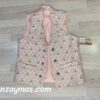 Chaleco huertano salmón para traje regional murciano