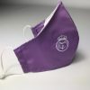 Mascarilla equipación Madrid de tela con doble tejido para colocar filtro incluido