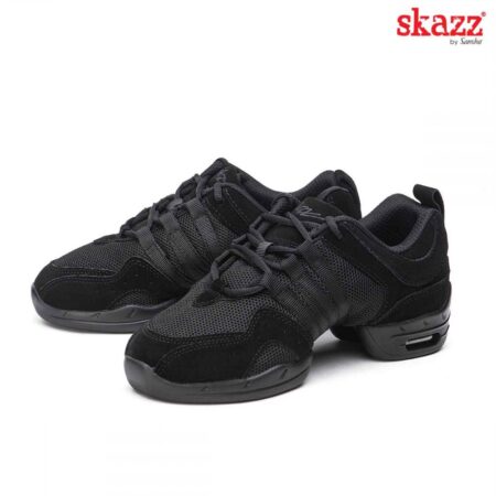Sneakers negro de Sansha para hombre y mujer de piel